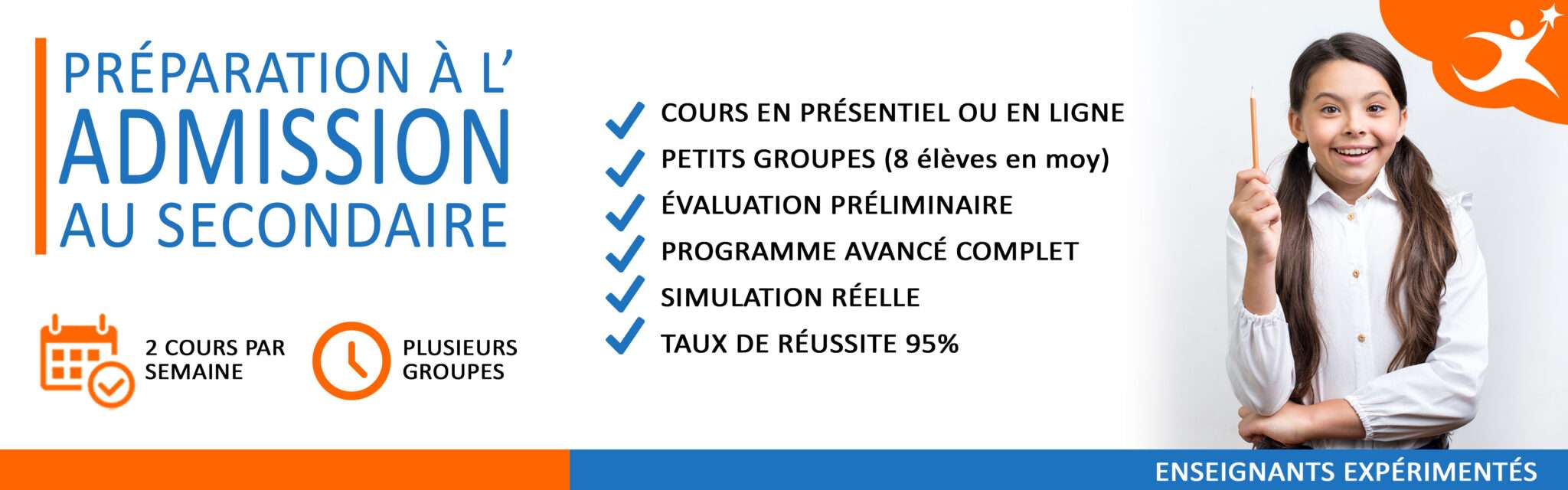 Préparation à l'admssion au secondaire